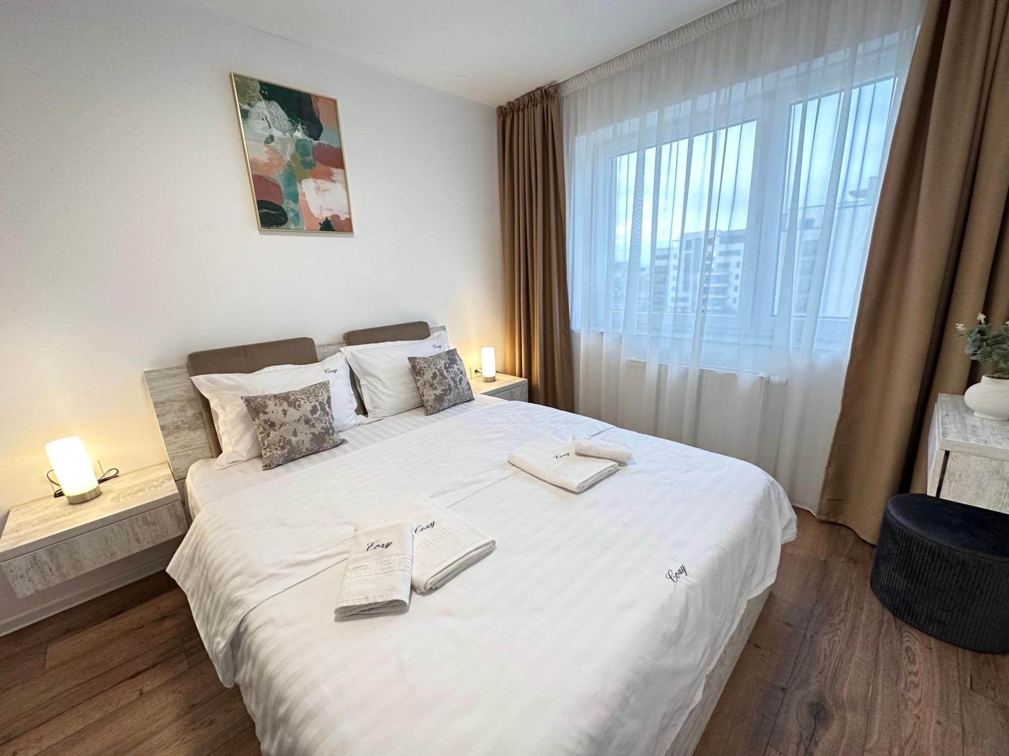 Deluxe Cozy Apartments - Coresi Mall #Braşov Buitenkant foto